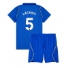 Chelsea Maxence Lacroix #5 Hjemmedraktsett Barn 2026-27 Kortermet (+ Korte bukser)